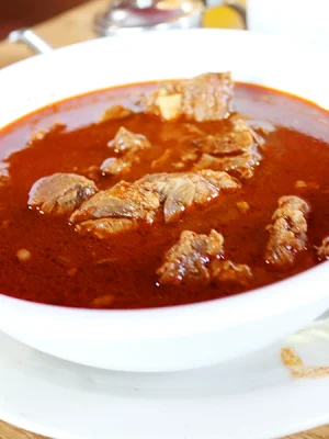 Traditional home Made Mexican Barbacue Broth