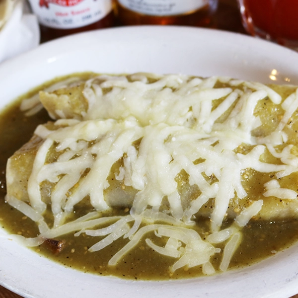 Enchilada Verde Los Potros Restaurant