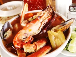 hot seafood soup