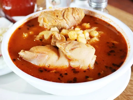 Traditional Style Mexican Pozole Broth